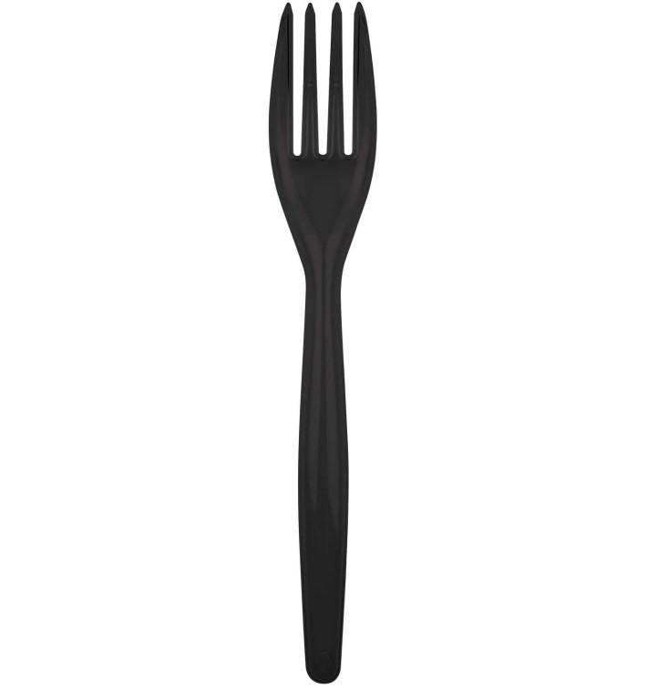 Widelczyki Plastikowe Easy PS Czarni 180mm (20 Sztuk) Widelczyki Plastikowe Easy PS Czarni 180mm (20 Sztuk)