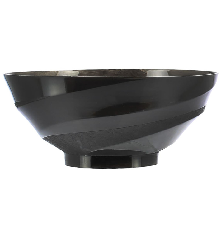 Tasting Plastic Bowl PS "Voila" Black 150ml(40 Units) Tasting Plastic Bowl PS "Voila" Black 150ml(40 Units)