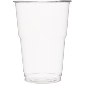 Kubki Plastikowe PET Szkło Przezroczyste 350 ml (50 Sztuk)