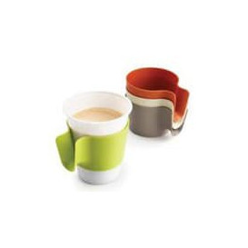 Tacka na Kubki "Cupholder" Czarni (12 Sztuk)