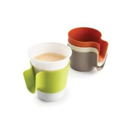 Tacka na Kubki "Cupholder" Szare (12 Sztuk)