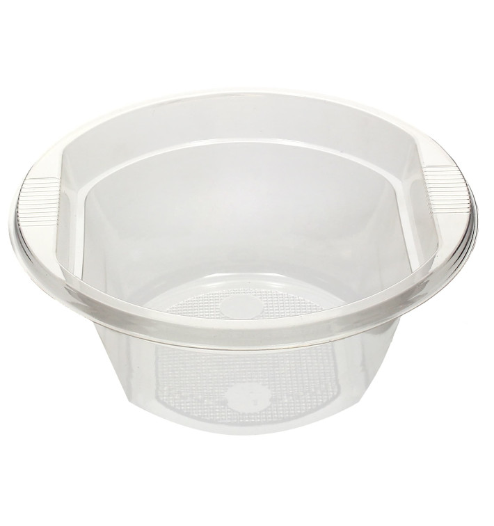 Miski Plastikowe PS Szkło 300ml Ø12cm (20 Sztuk) Miski Plastikowe PS Szkło 300ml Ø12cm (20 Sztuk)