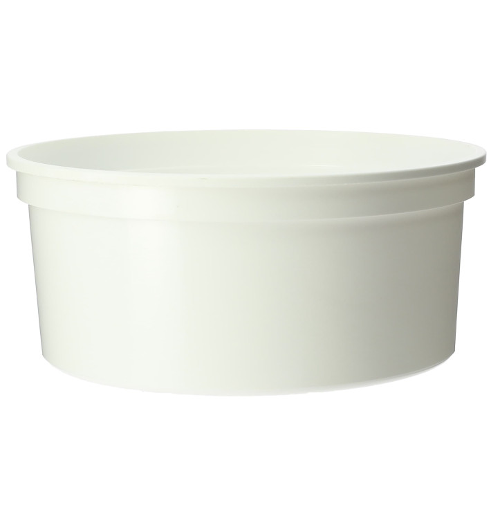 Miski Plastikowe Białe 350ml Ø11,5cm (500 Sztuk) Miski Plastikowe Białe 350ml Ø11,5cm (500 Sztuk)