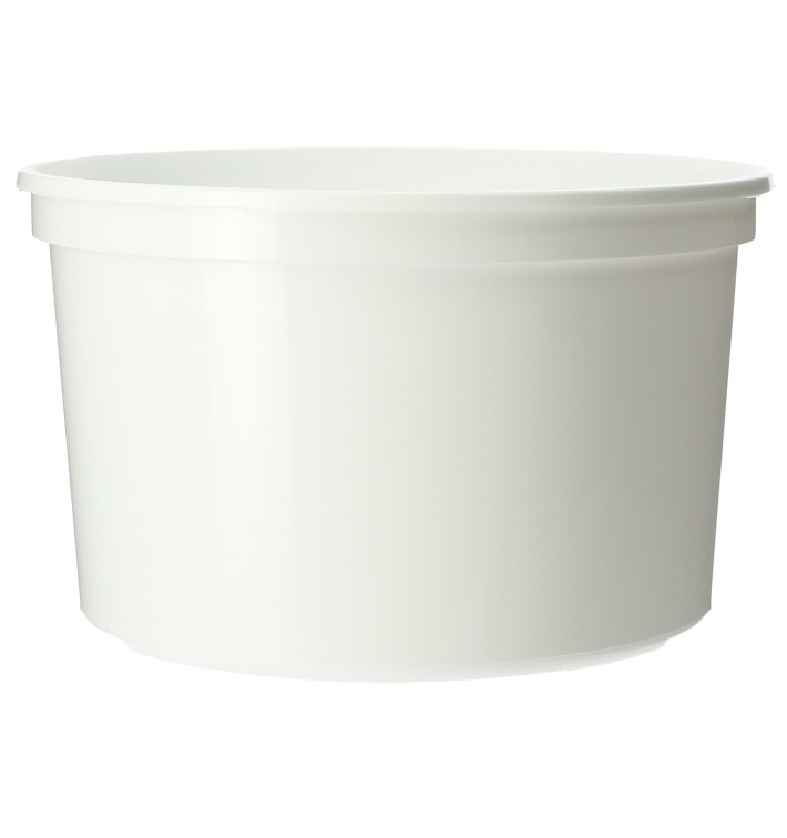 Miski Plastikowe Białe PP 500ml Ø11,5cm (50 Sztuk) Miski Plastikowe Białe PP 500ml Ø11,5cm (50 Sztuk)