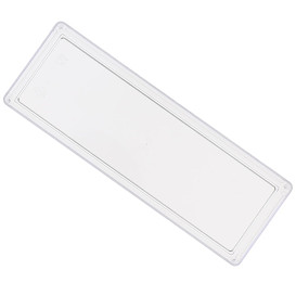 Tacki Plastikowe Prostokątny Przezroczyste 4,6x13cm (50 Sztuk)