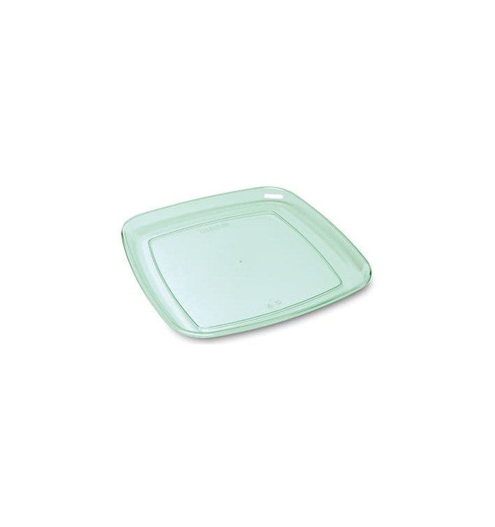 Tacki Kwadrat Twardego Przezroczyste 35x35cm (5 Sztuk) Tacki Kwadrat Twardego Przezroczyste 35x35cm (5 Sztuk)