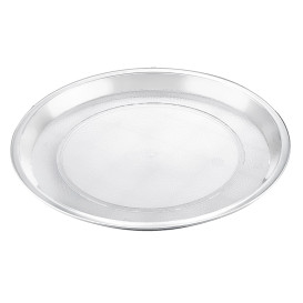 Tacki Plastikowe Tray Przezroczyste Ø32cm (5 Sztuk)