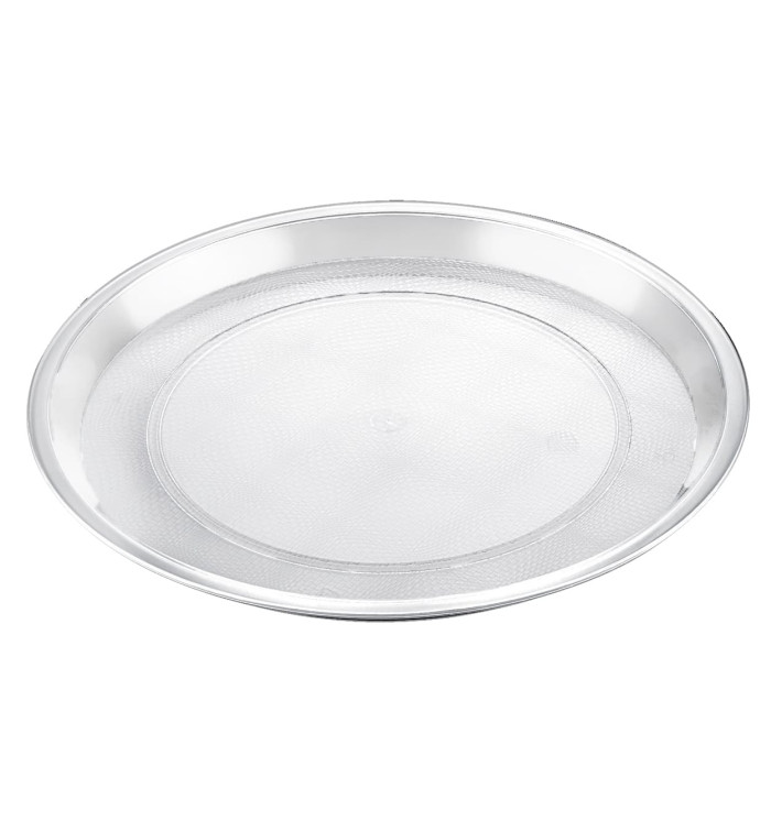Tacki Plastikowe Tray Przezroczyste Ø32cm (5 Sztuk) Tacki Plastikowe Tray Przezroczyste Ø32cm (5 Sztuk)