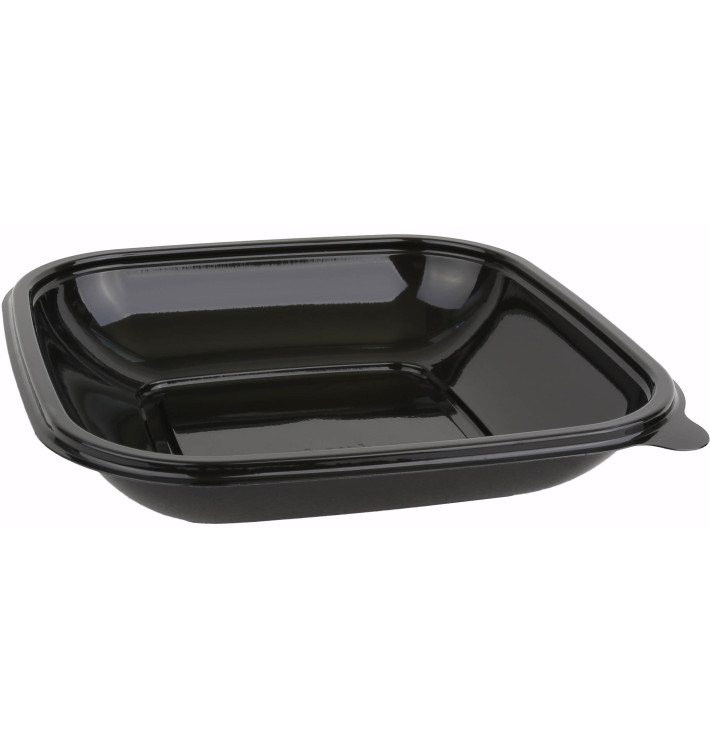 Miski Plastikowe Czarni PET 500ml 175x175x40mm (50 Sztuk) Miski Plastikowe Czarni PET 500ml 175x175x40mm (50 Sztuk)