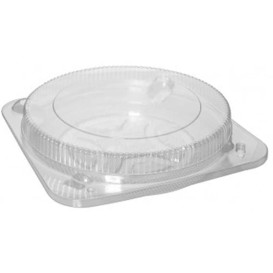 Pudełka na Ciastos Przezroczyste Ø26cm (5 Sztuk)