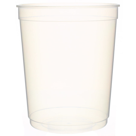 Miski Plastikowy Przezroczysty PP 1000ml Ø11,5cm (250 Sztuk)