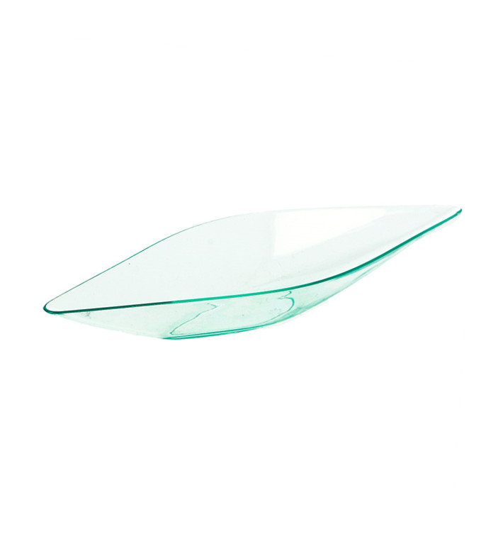 Plastic Tasting Plate PS Canoe 13cm (24 Units) Plastic Tasting Plate PS Canoe 13cm (24 Units)