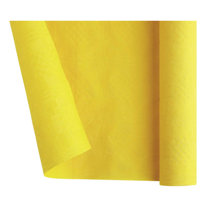 Obrus Papierowy w Rolce Żółty 1,2x7m (1 Sztuk) Obrus Papierowy w Rolce Żółty 1,2x7m (1 Sztuk)
