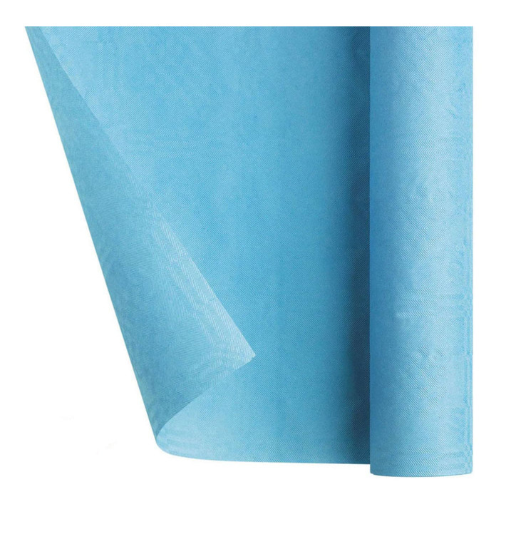 Obrus Papierowy w Rolce Niebieski Światło 1,2x7m (1 Sztuk) Obrus Papierowy w Rolce Niebieski Światło 1,2x7m (1 Sztuk)