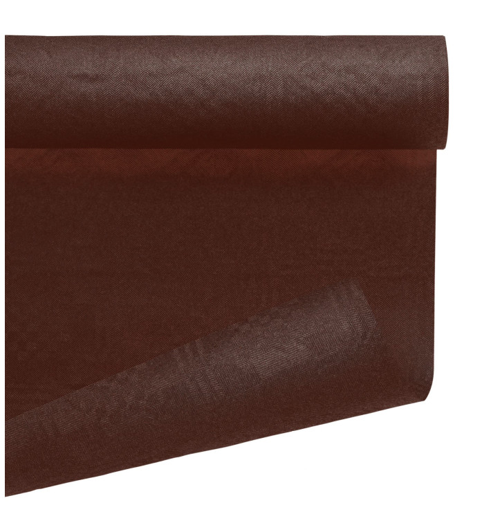 Obrus Papierowy w Rolce Czekolada 1,2x7m (25 Sztuk) Obrus Papierowy w Rolce Czekolada 1,2x7m (25 Sztuk)
