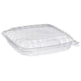 Miski z Pokrywką na Zawiasie OPS 3 C. "Clear Seal" 335ml (250 Sztuk)