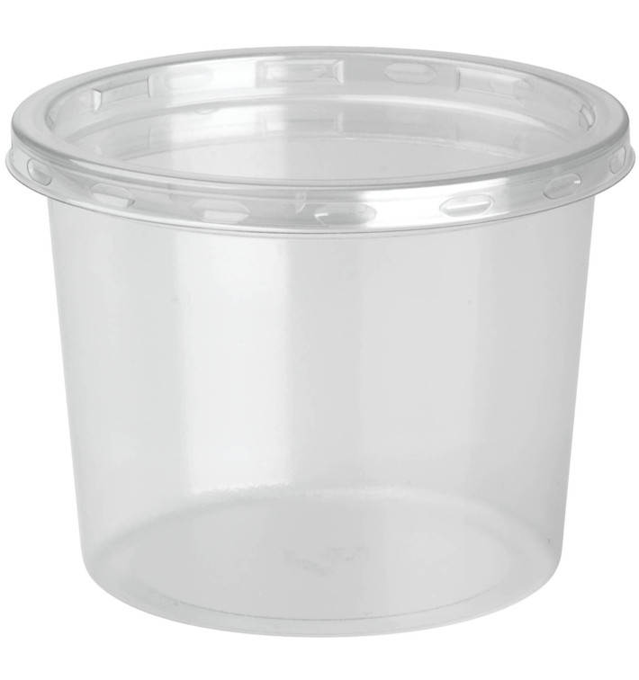 Miski rPET DeliLite z Pokrywką 9,8Oz/279ml (50 Sztuk) Miski rPET DeliLite z Pokrywką 9,8Oz/279ml (50 Sztuk)