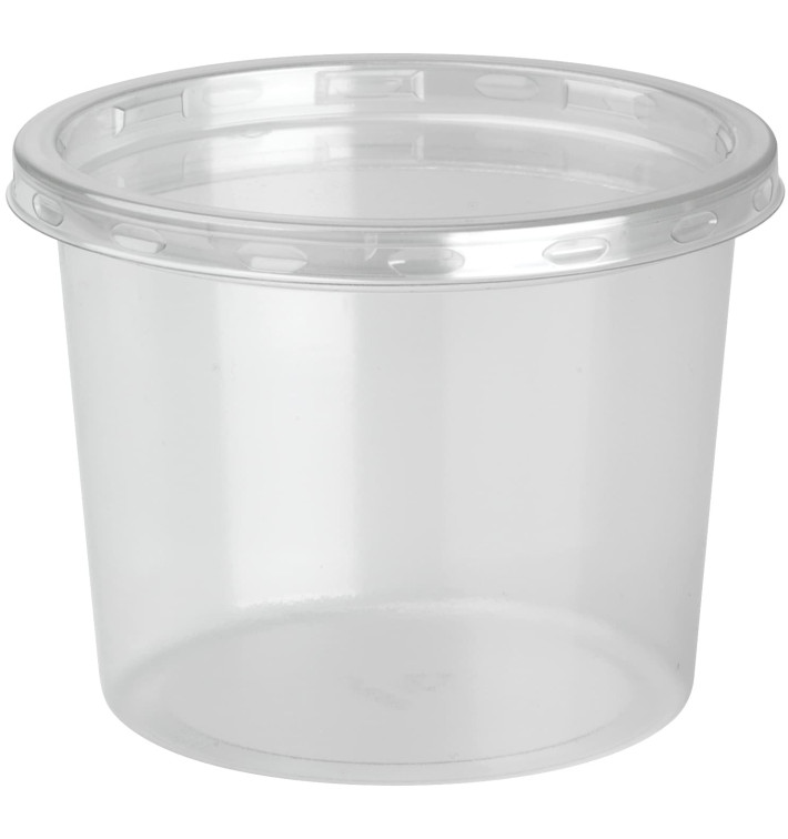Miski rPET DeliLite z Pokrywką 13,2Oz/374ml (50 Sztuk) Miski rPET DeliLite z Pokrywką 13,2Oz/374ml (50 Sztuk)