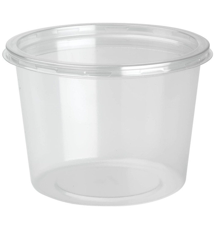 Miski rPET DeliLite z Pokrywką 24,6Oz/700ml (50 Sztuk) Miski rPET DeliLite z Pokrywką 24,6Oz/700ml (50 Sztuk)