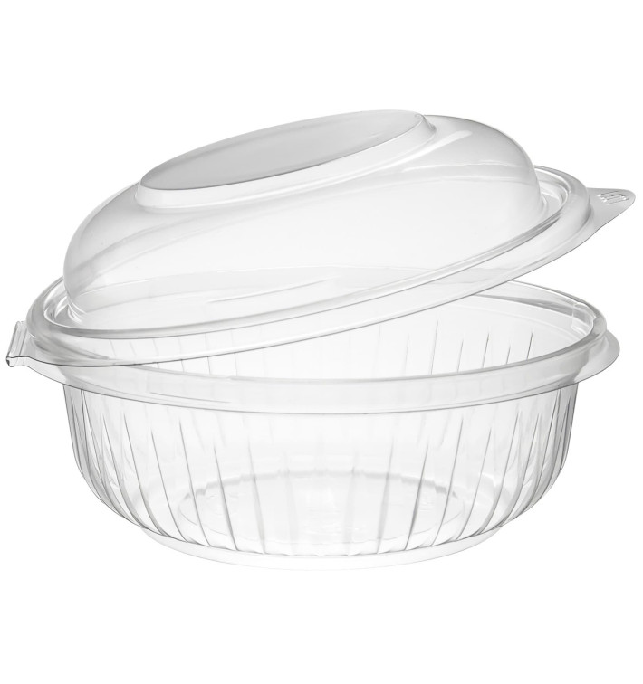 Miski Plastikowe PET "PresentaBowls" Zawiasie 360ml (75 Sztuk) Miski Plastikowe PET "PresentaBowls" Zawiasie 360ml (75 Sztuk)