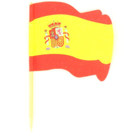 Wykałaczki z Flagami "España" 65mm (14.400 Sztuk)