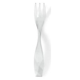 Mini Widelczyki do Degustacji "Charme" Przezroczyste 10cm (2400 Sztuk)