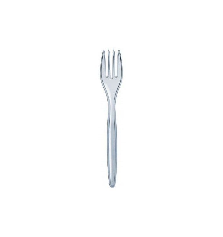 Widelczyki Plastikowe Luxuri Przezroczyste 175mm (100 Sztuk) Widelczyki Plastikowe Luxuri Przezroczyste 175mm (100 Sztuk)