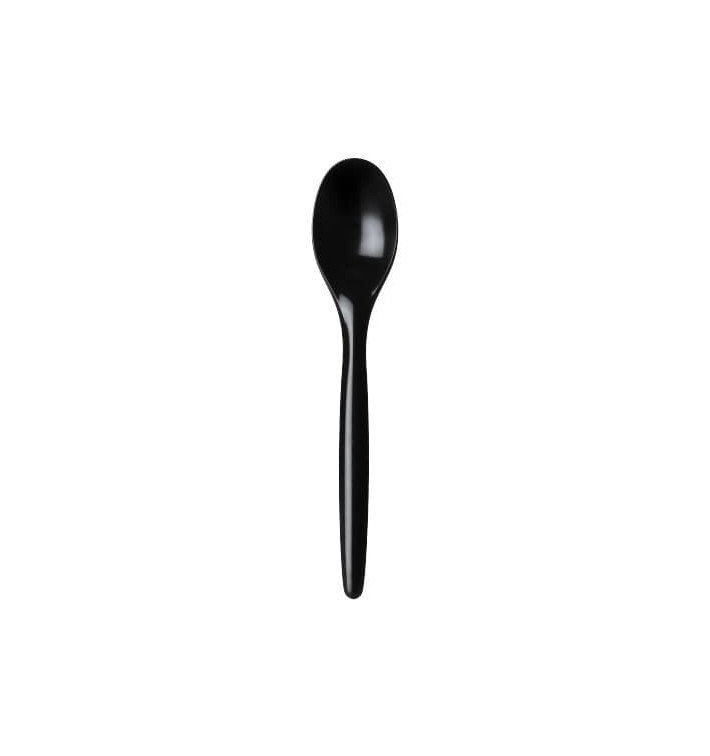 Łyżka Plastikowe Luxuri Czarni 175 mm (2000 Sztuk) Łyżka Plastikowe Luxuri Czarni 175 mm (2000 Sztuk)