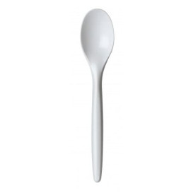 Łyżeczki Plastikowe Luxuri Białe 123 mm (2000 Sztuk)