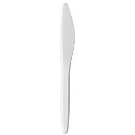 Nóż Plastikowi Luxuri Białe 175 mm (2000 Sztuk)