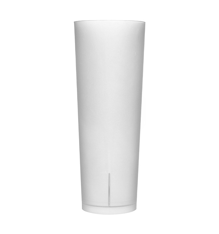 Szklanki Wysokie Wielokrotnego Użytku PP "Frost" 330ml (10 Sztuk) Szklanki Wysokie Wielokrotnego Użytku PP "Frost" 330ml (10 Sztuk)