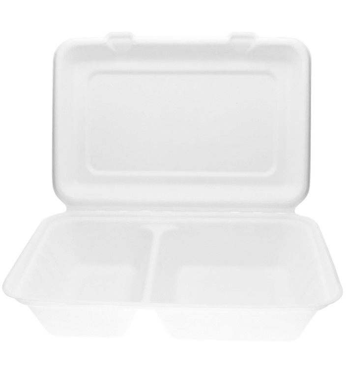 Pudełka na Burgeri 2C Trzciny Cukrowej 320x240x50mm (250 Sztuk)