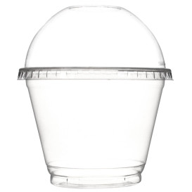 Dekiel Wypukłi Zamknięte Miski PET 270ml Ø9,3cm (100 Sztuk)