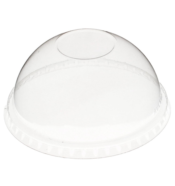 Dekiel Wypukłi Zamknięte Miski PET 270ml Ø9,3cm (100 Sztuk) Dekiel Wypukłi Zamknięte Miski PET 270ml Ø9,3cm (100 Sztuk)