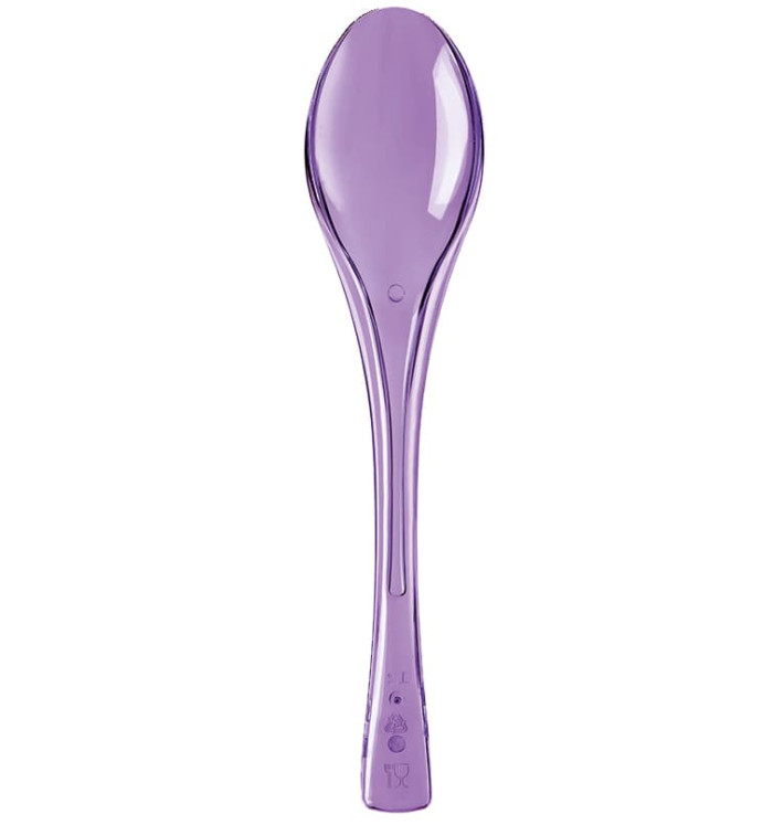 Łyżka Plastikowe Fly Liliowa Przezroczyste 145mm (3000 Sztuk) Łyżka Plastikowe Fly Liliowa Przezroczyste 145mm (3000 Sztuk)