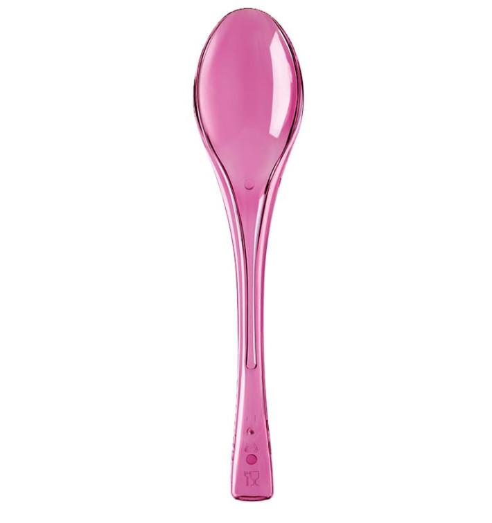 Łyżka Plastikowe Fly Fuchsia Przezroczyste 145mm (50 Sztuk) Łyżka Plastikowe Fly Fuchsia Przezroczyste 145mm (50 Sztuk)
