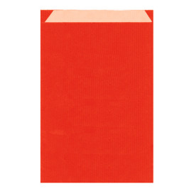 Koperty Papierowe Kraft Czerwerne 26+9x38cm (750 Sztuk)