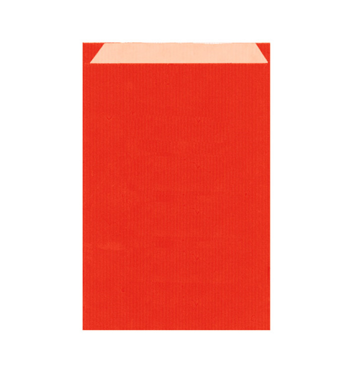 Koperty Papierowe Kraft Czerwerne 26+9x38cm (750 Sztuk) Koperty Papierowe Kraft Czerwerne 26+9x38cm (750 Sztuk)