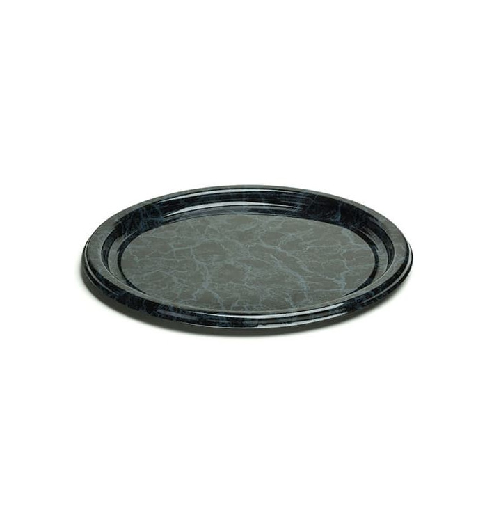 Talerz Plastikowe Okrągłe Marmur 18 cm (250 Sztuk) Talerz Plastikowe Okrągłe Marmur 18 cm (250 Sztuk)