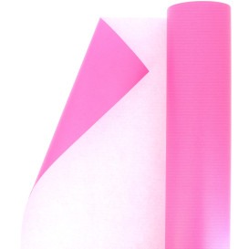 Paper Roll of Gift Wrap Cellulose Fuchsia 100m (1 Unit) 