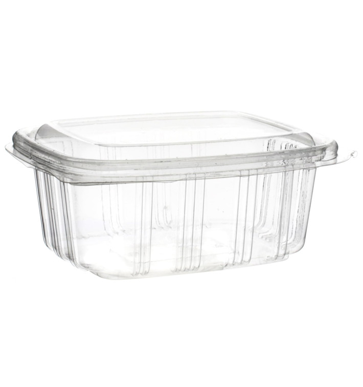 Miski Pokrywka Zawiasie OPS 370ml (50 Sztuk) Miski Pokrywka Zawiasie OPS 370ml (50 Sztuk)