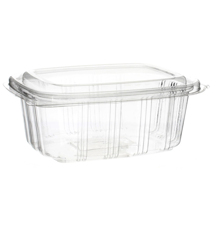 Miski Pokrywka Zawiasie OPS 500ml (50 Sztuk) Miski Pokrywka Zawiasie OPS 500ml (50 Sztuk)
