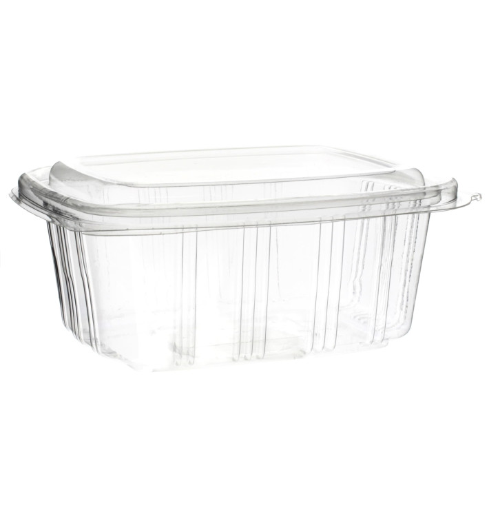 Miski Pokrywka Zawiasie OPS 750ml (50 Sztuk) Miski Pokrywka Zawiasie OPS 750ml (50 Sztuk)