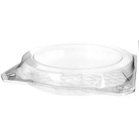 Pojemniki Pokrywka do Zawiasie Pieczenia PET Ø27x5cm (100 Sztuk)