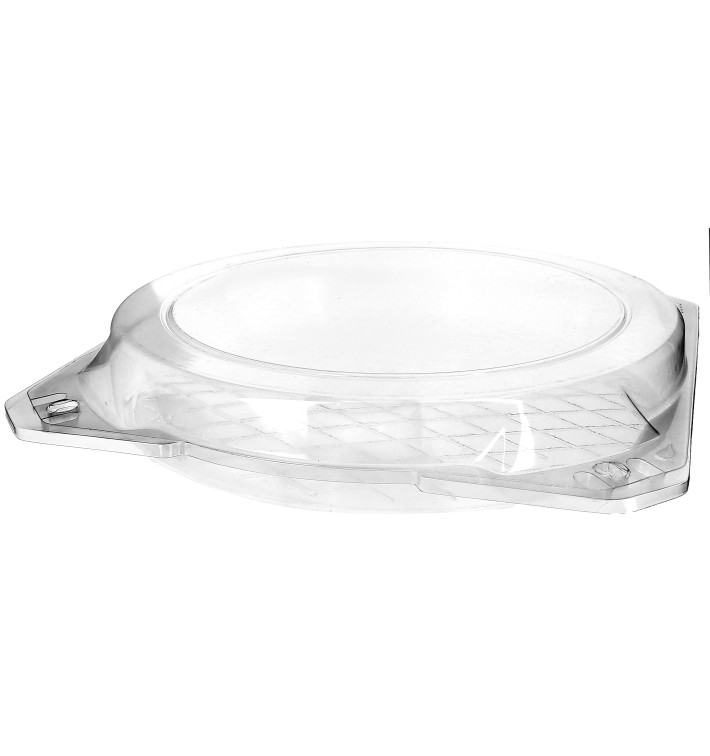 Pojemniki Pokrywka do Zawiasie Pieczenia PET Ø27x5cm (100 Sztuk) Pojemniki Pokrywka do Zawiasie Pieczenia PET Ø27x5cm (100 Sztuk)