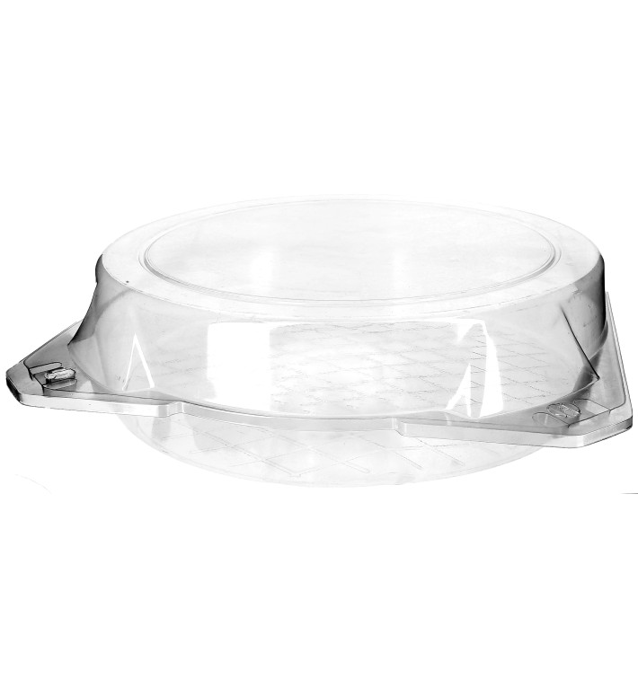 Pojemniki Pokrywka do Zawiasie Pieczenia PET Ø27x8cm (25 Sztuk) Pojemniki Pokrywka do Zawiasie Pieczenia PET Ø27x8cm (25 Sztuk)