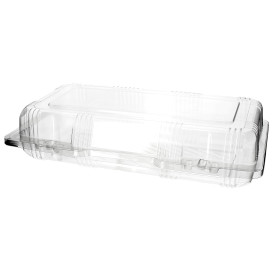 Pojemniki Pokrywka do Zawiasie Pieczenia PET 26x13x6cm (20 Sztuk)