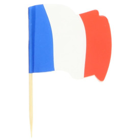 Wykałaczki z Flagami "Francia" 65mm (14.400 Sztuk)