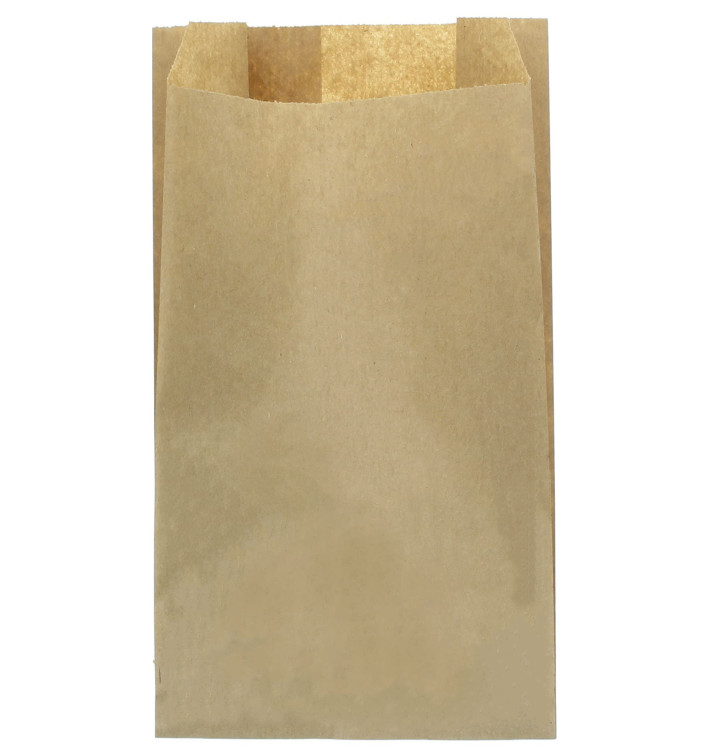 Torby Papierowe Kraft 12+6x20cm (250 Sztuk) Torby Papierowe Kraft 12+6x20cm (250 Sztuk)