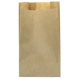 Torby Papierowe Kraft 14+7x24cm (100 Sztuk)